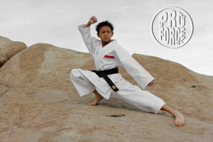 Kieran Tamondong in his Heavy Weight Pro Force Diamond Gi