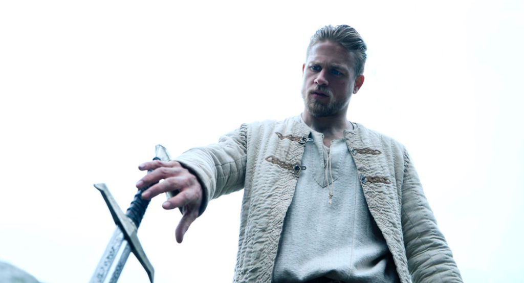 Charlie Hunnam stars in King Arthur: Legend of the Sword